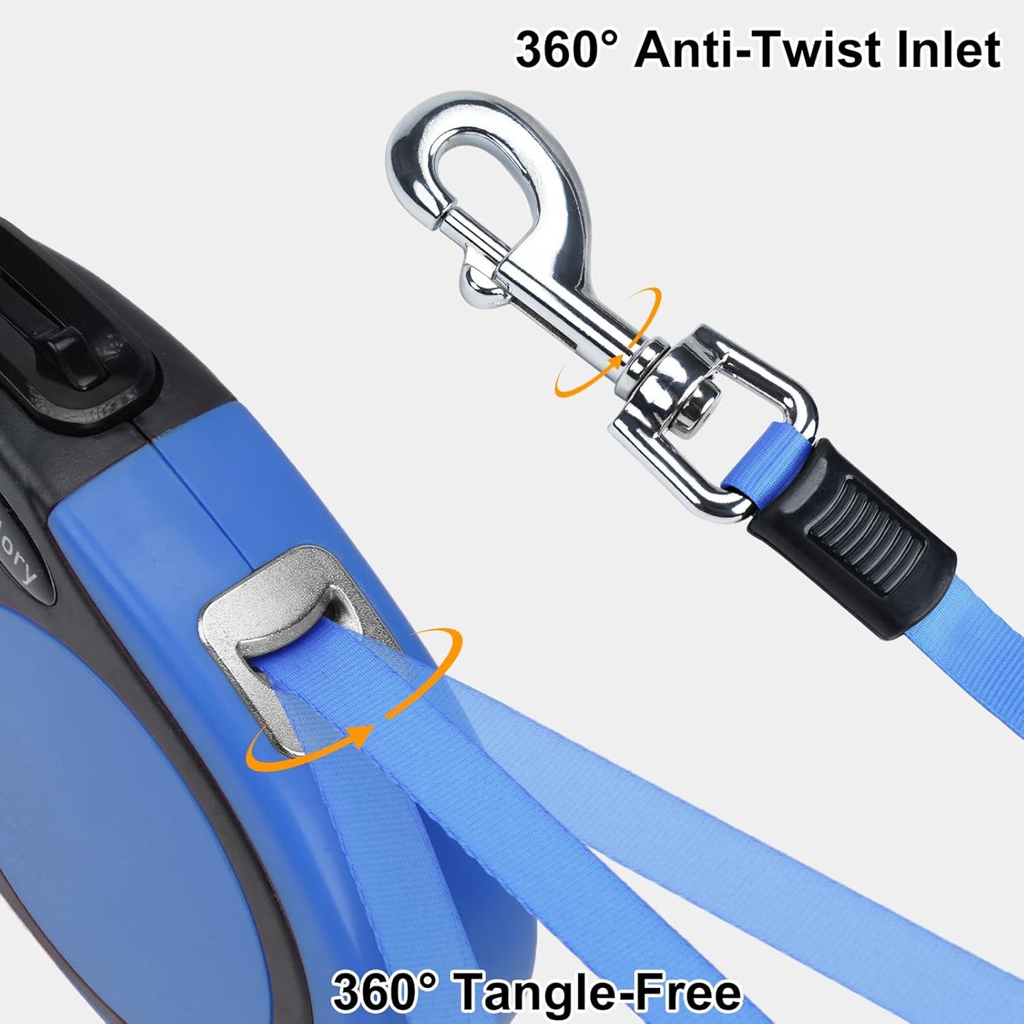 Rollleinen, 5m, bis 45kg, Gross Blau