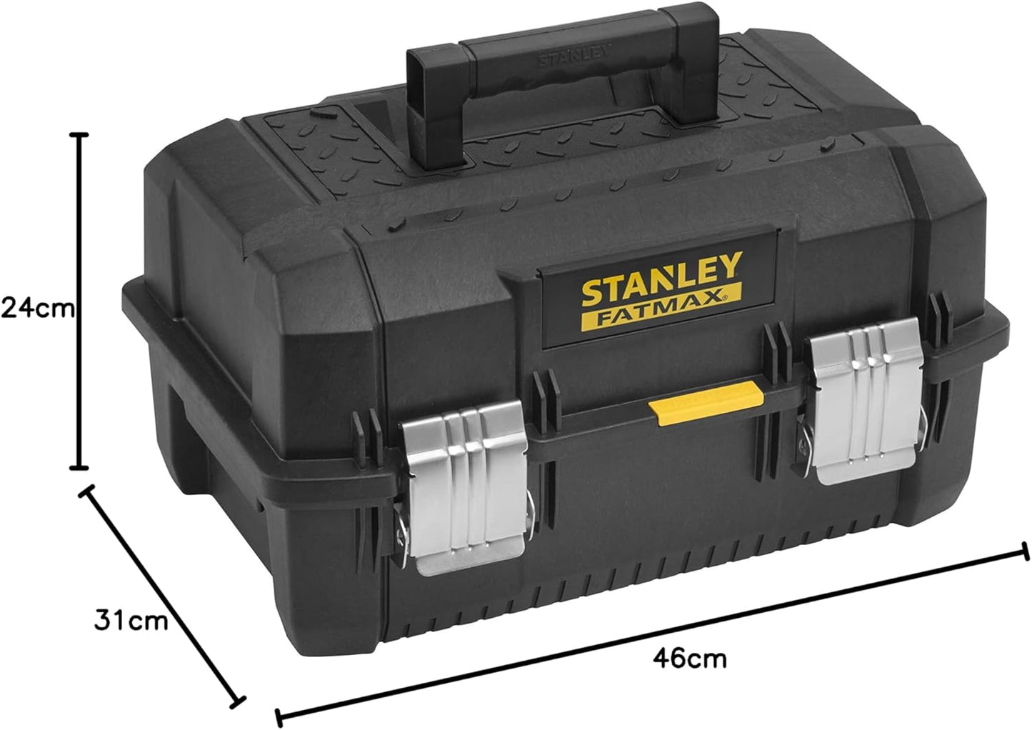 FatMax Werkzeugbox mit Schubfächern, Schwarz 46 x 24 x 31 cm