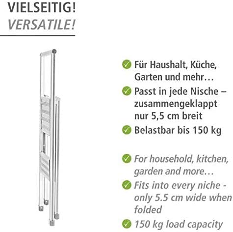 Haushaltsleiter, Weiss, 2 Stufen
