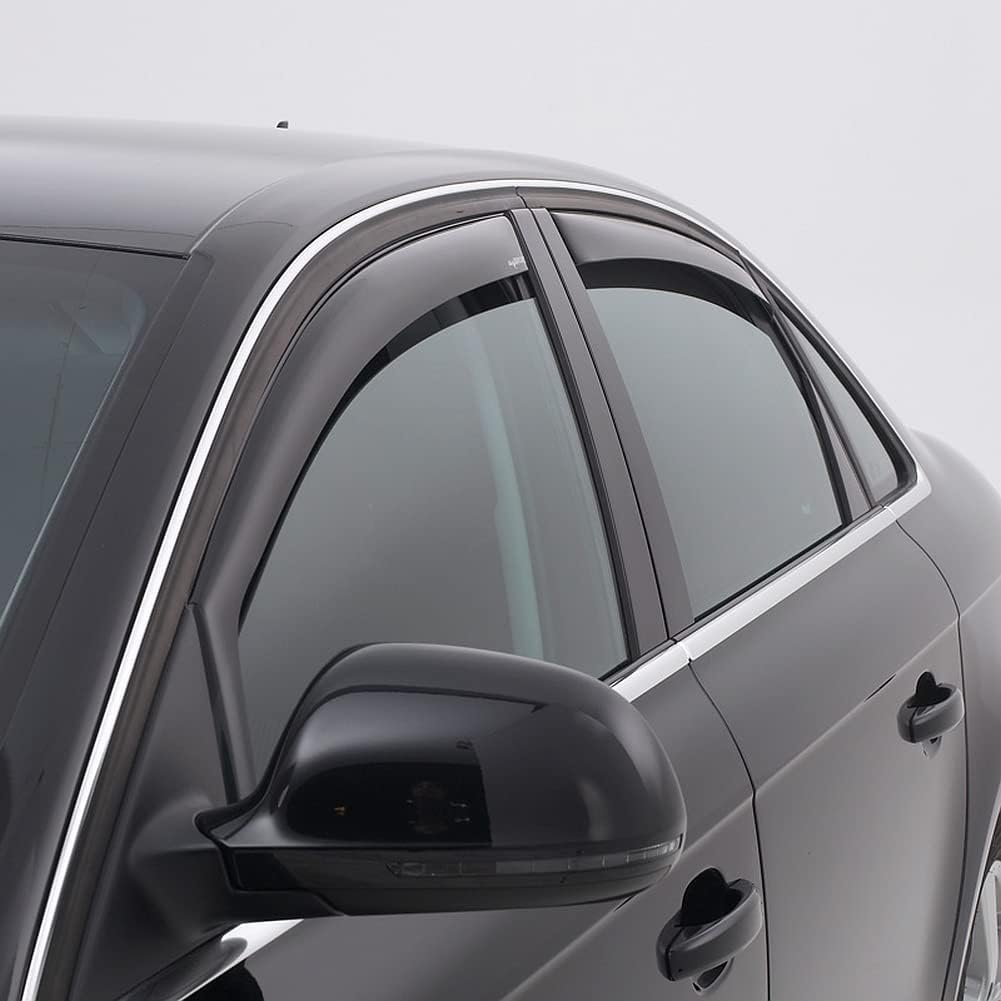 Windabweiser kompatibel mit Hyundai i30 Fastback ab 2018, Schwarz