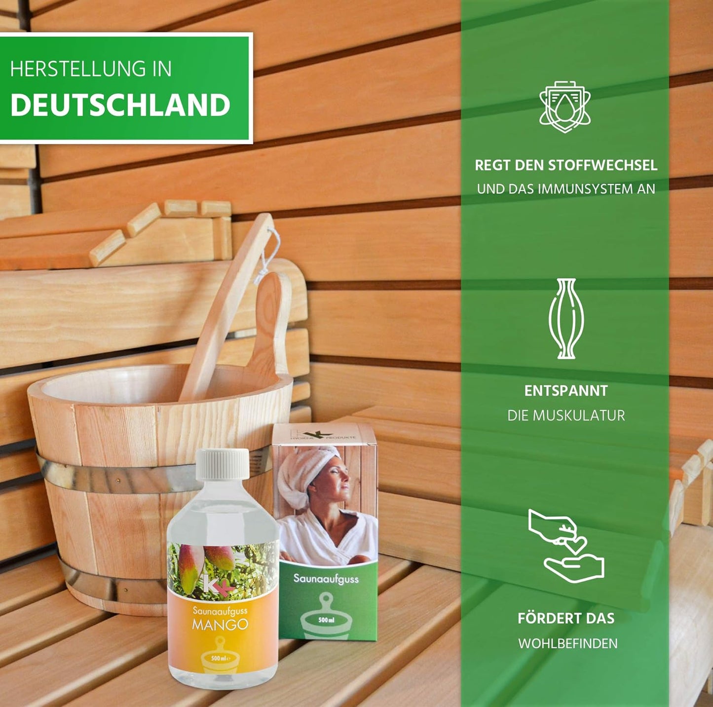 Sauna Aufguss Konzentrat Mango (500ml), Mango