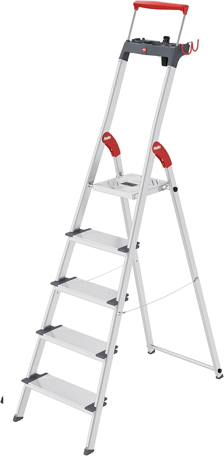L84 ComfortLine Stehleiter, 5 Stufen