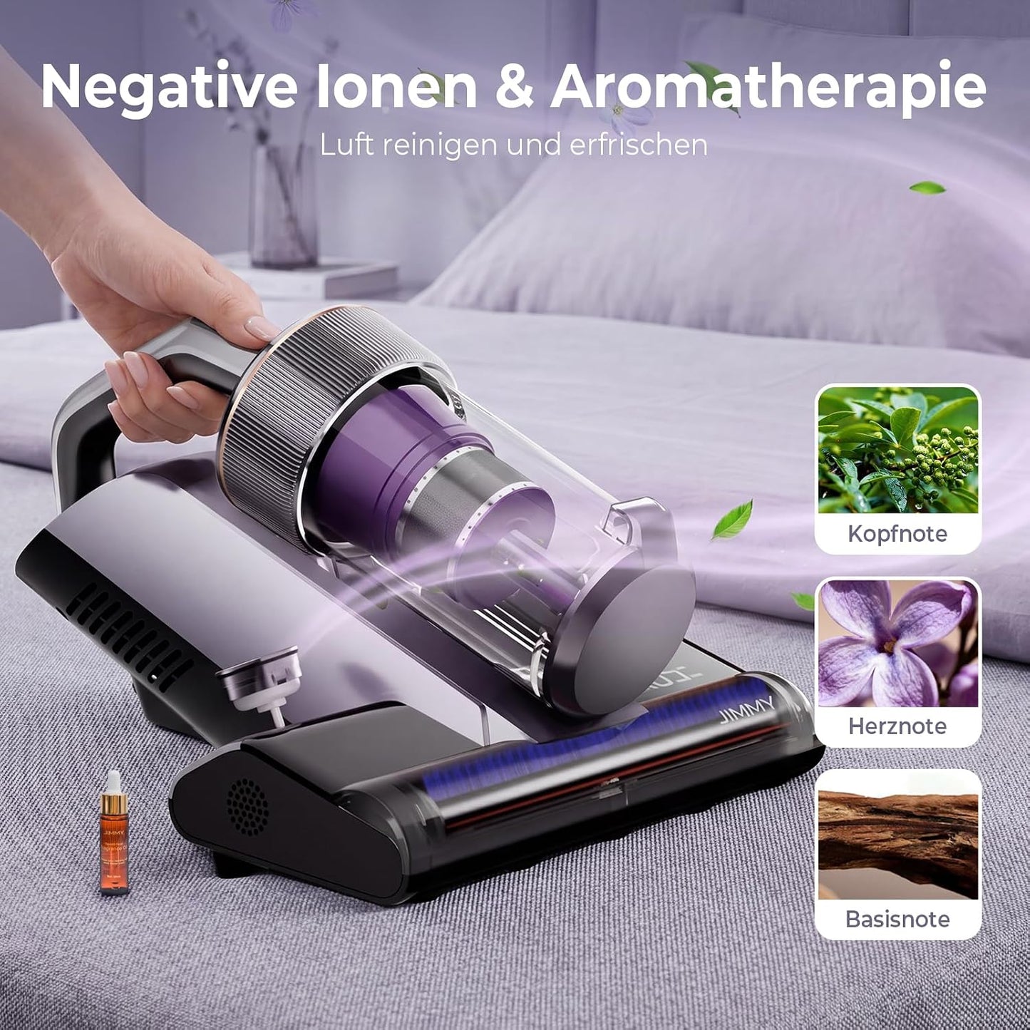 BX8 Pro Milbensauger mit UV-C & Heiztechnologie