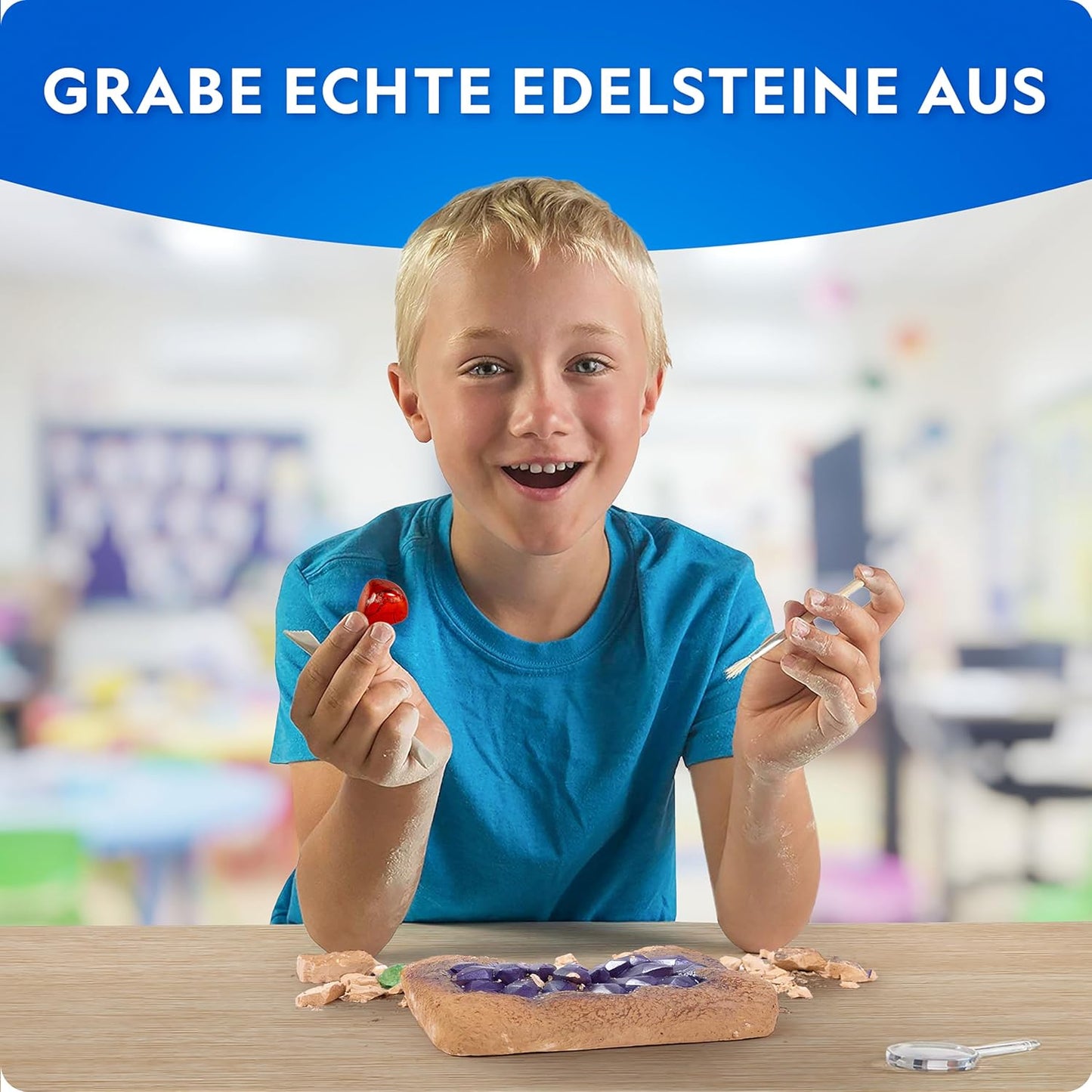 National Geographic Mega Edelstein-Ausgrabungsset