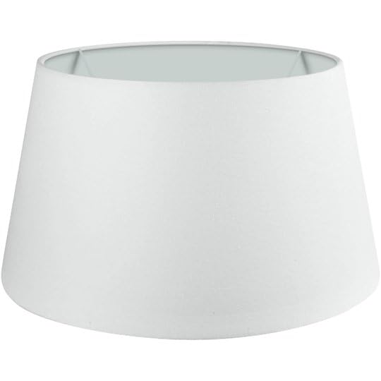 Lampenschirm, 35 cm, Weiss XXL = ØU: 35cm | ØO: 27cm | H: 20cm