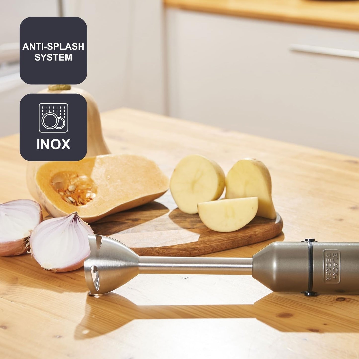 3in1 Hand Blender, 1200W | 3 Zubehör