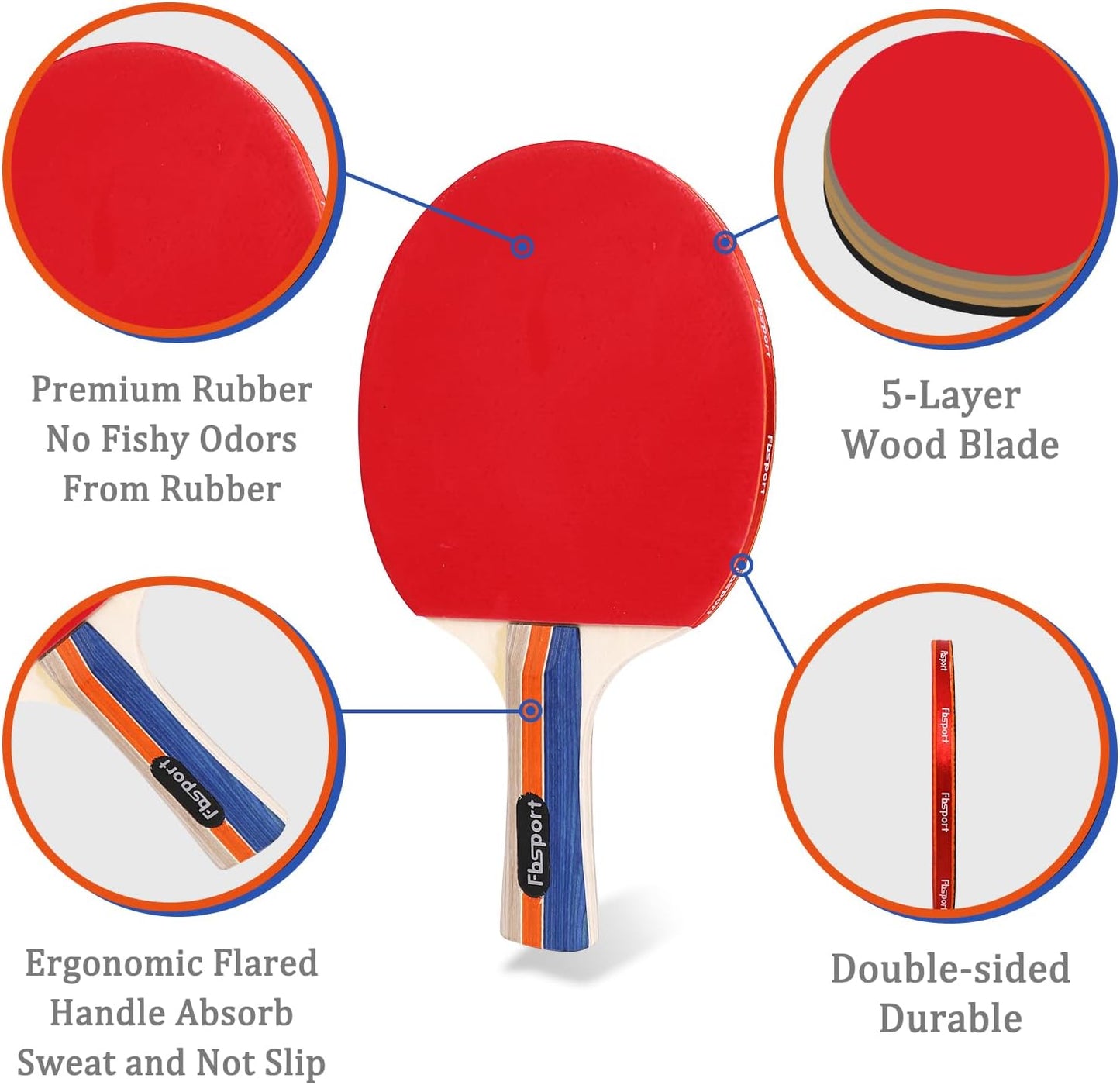 13-teiliges Tischtennis-Set mit Netz und Schlägern, Grün