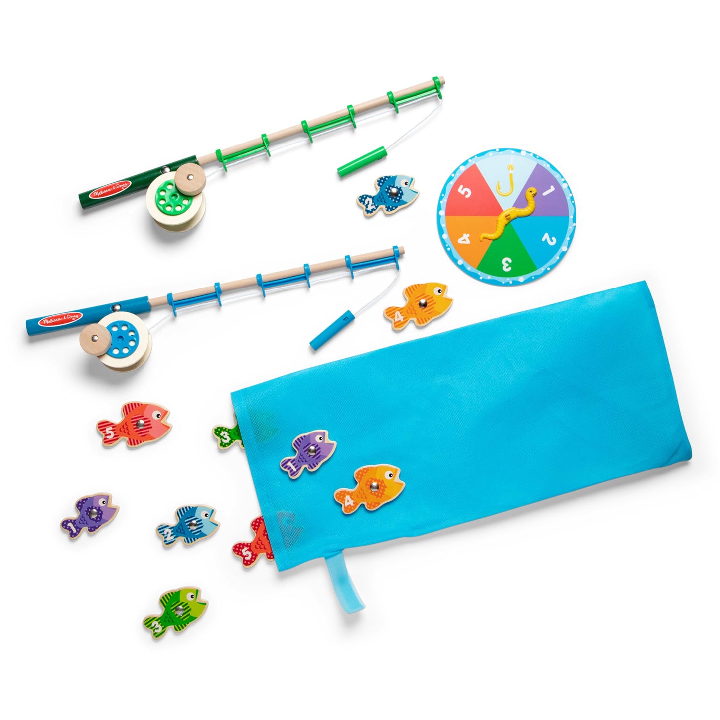 Catch & Count Fishing Game, Easy-Open Packaging