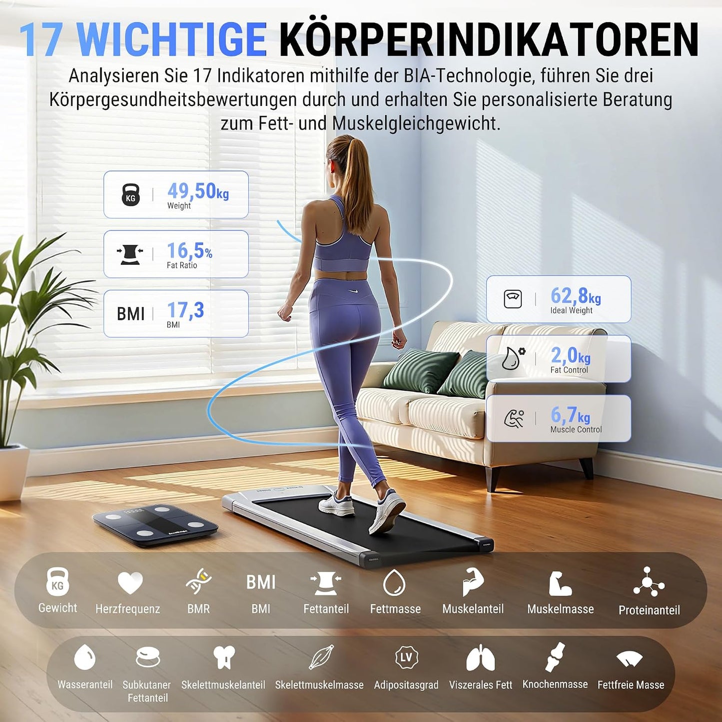 Digitale Körperfettwaage