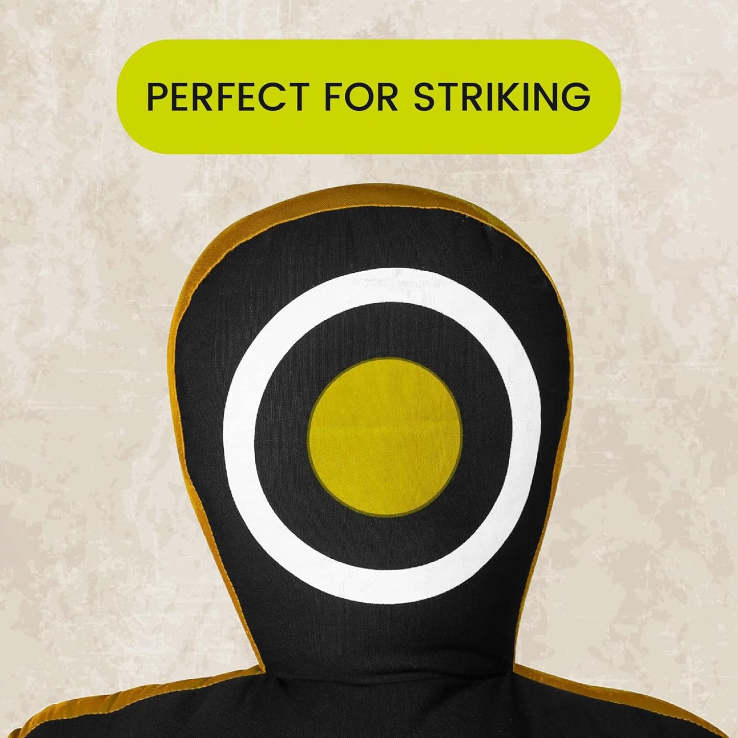 Grappling Dummy, 47" - Inches Gelb
