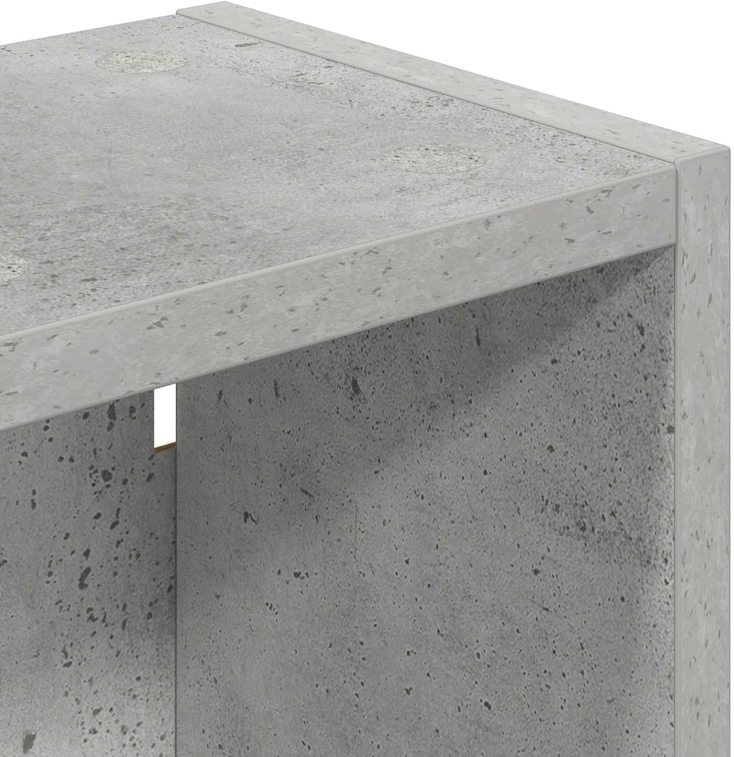 Badezimmer-Wandschrank, Betongrau 20 x 16 x 62,5 cm