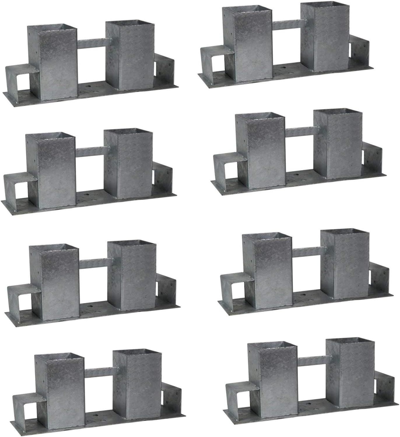 Holzstapelhilfe Set, 8 Stück
