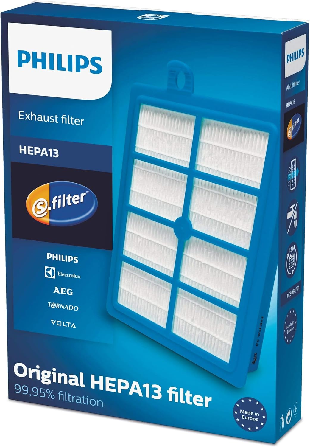 Allergie HEPA13 Staubsaugerfilter