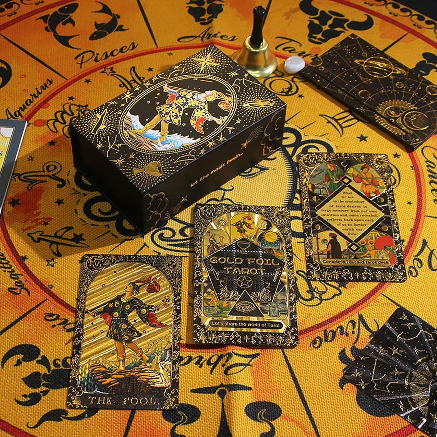 Tarotkarten-Set, Black Schwarz