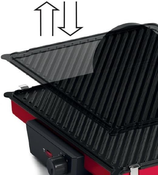 3-in-1 Kontaktgrill TCG4104 mit herausnehmbaren Grillplatten