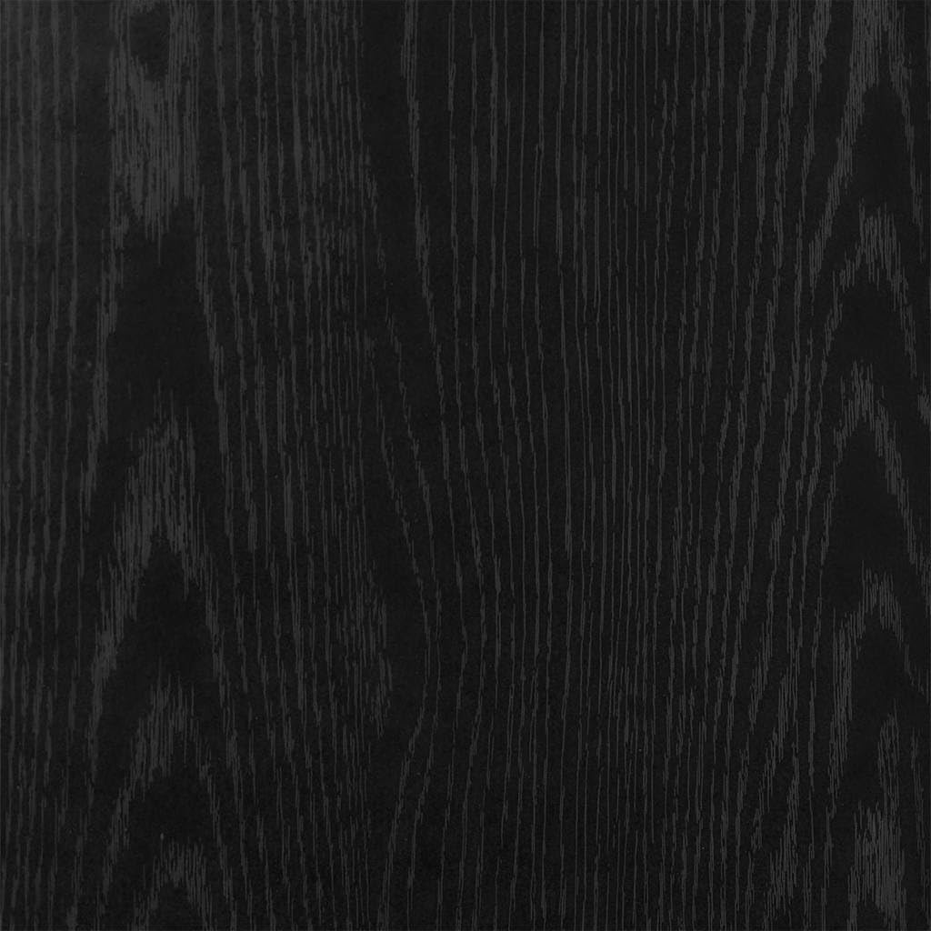 Elaina Pflanzenständer, Schwarz Eichen-optik 33 x 33 x 60 cm
