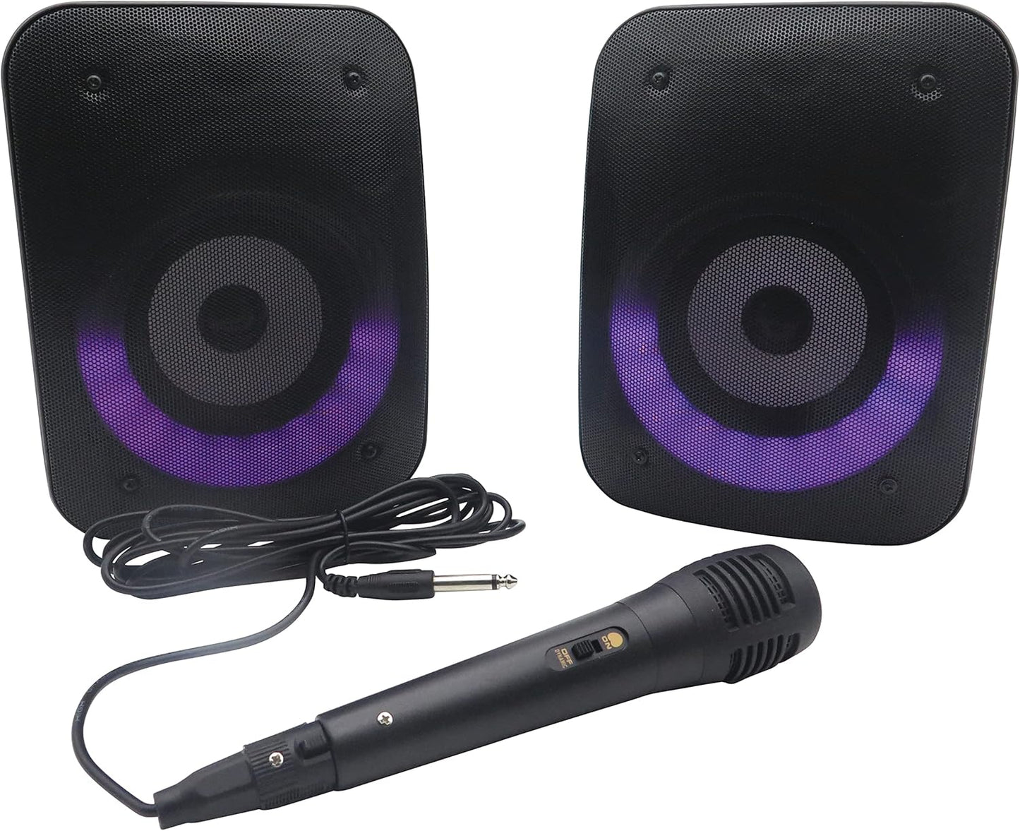 iParty 2 Stereo Bluetooth Lautsprecher mit Mikrofon, BTS500Z