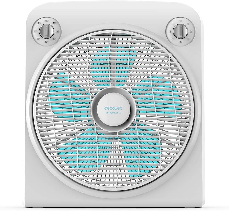 Ventilator EnergySilence 6000 PowerBox, Quadrat|Weiss