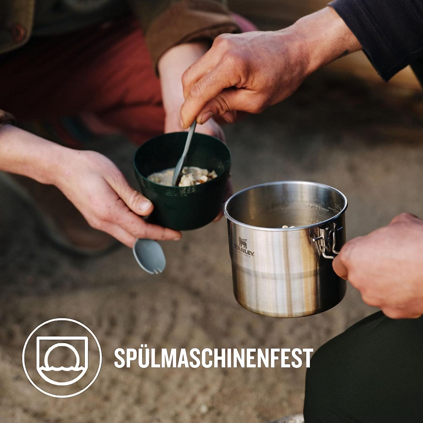 All-In-One Campingkochset, 6-teilig, 6-teiliges Outdoor Kochset
