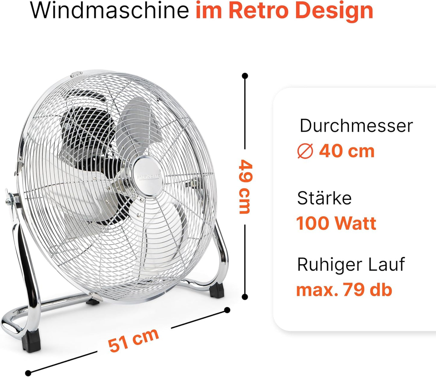 Bodenventilator PC-VL 3065 WM