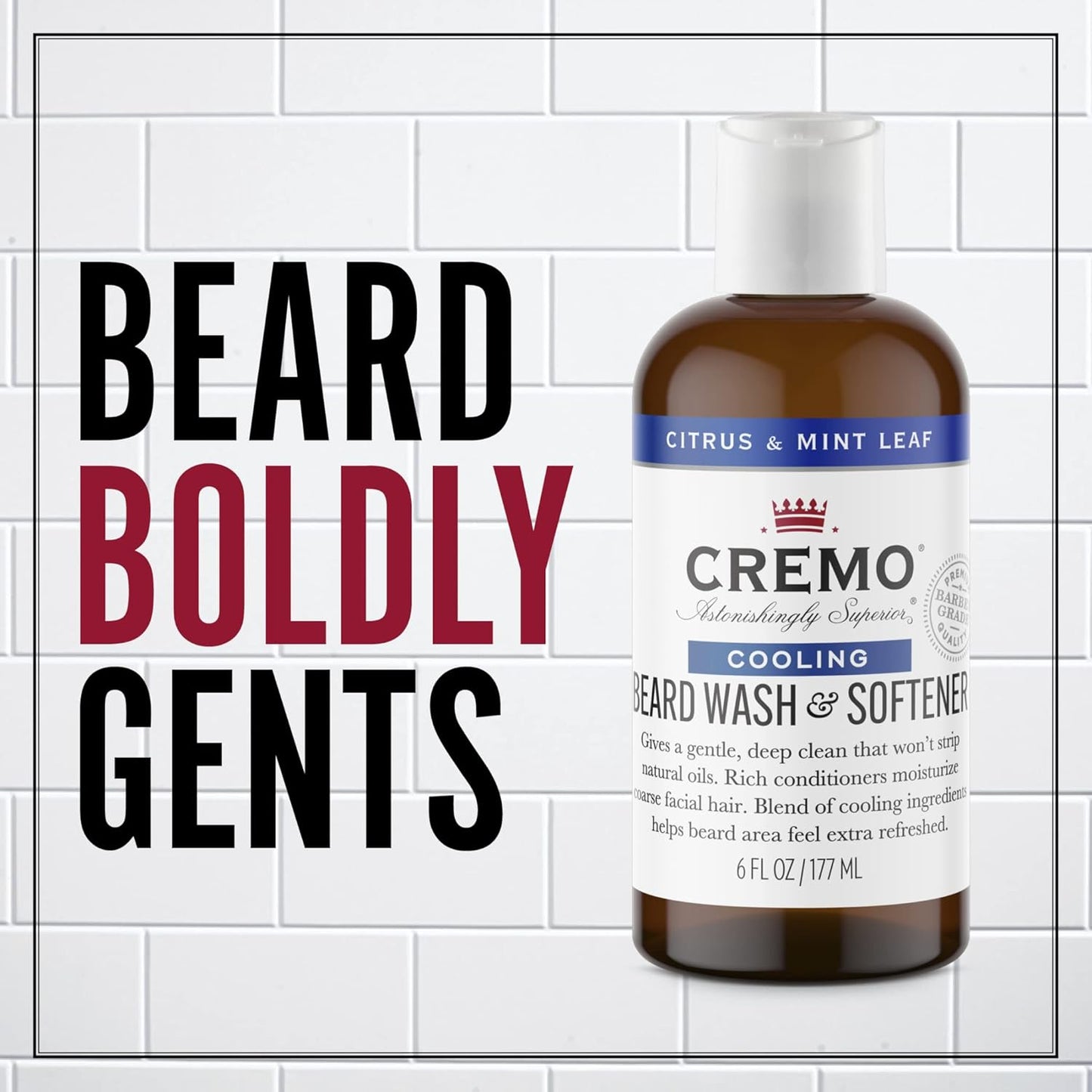 Beard Wash & Softener, Beard Wash