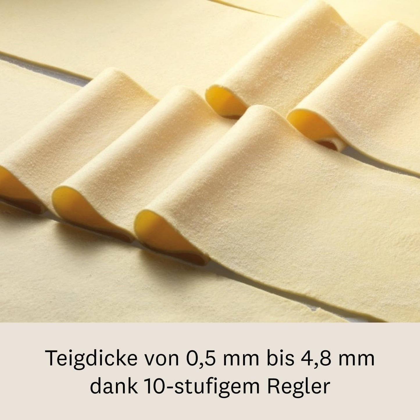 Atlas+ Nudelmaschine für Lasagne & Spaghetti, Rot