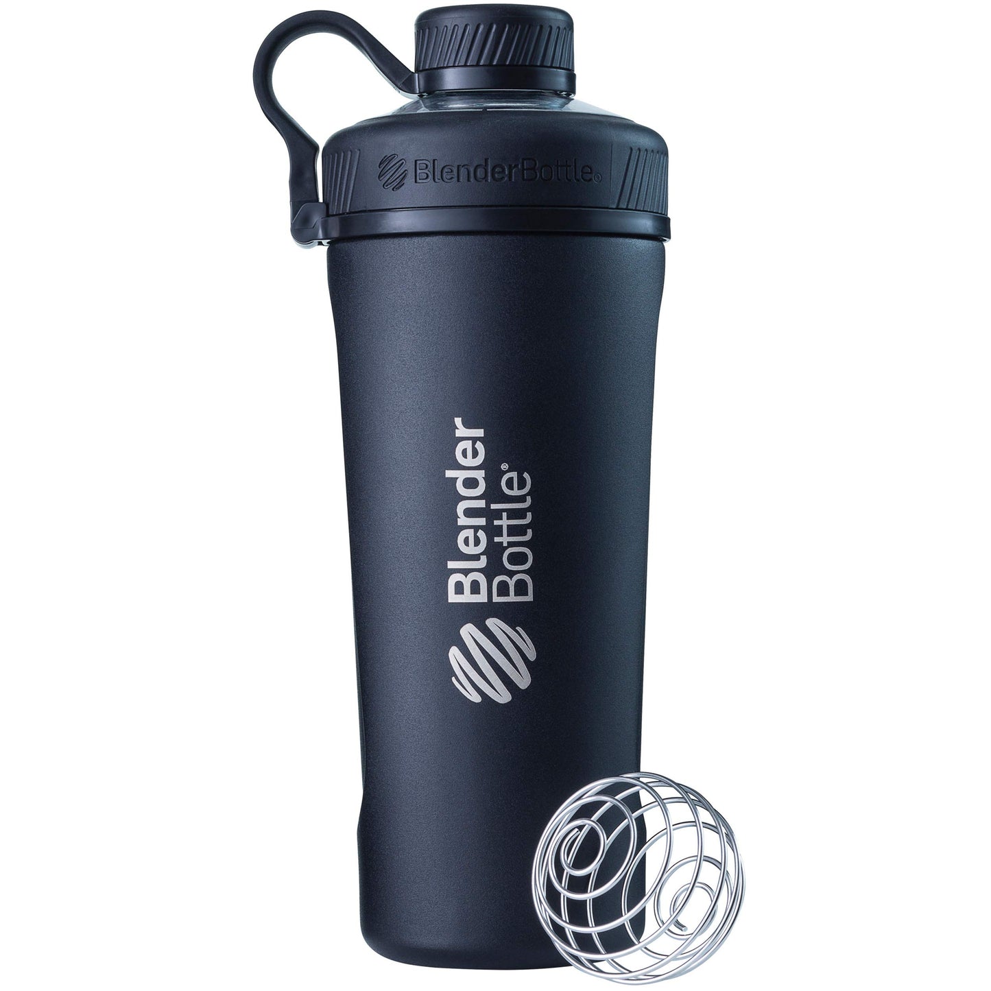 Trinkflasche mit BlenderBall, 770 ml, Edelstahl - 770 ml Black