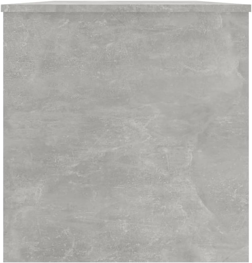 Couchtisch mit verstellbarer Tischplatte, Betongrau 102 x 50 x 52.5 cm