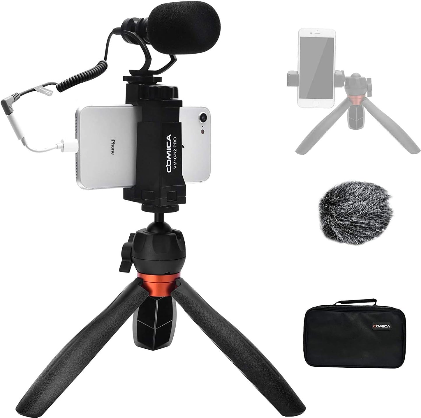 Handy-Mikrofon Vlogging Kit CVM-VM10-K2 PRO, K2 PRO
