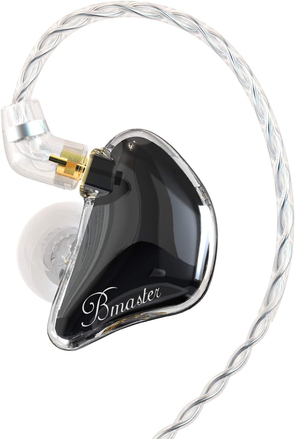 In-Ear-Kopfhörer mit abnehmbaren Kabeln, Black