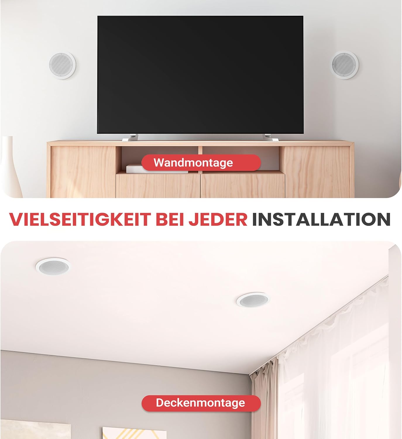 Einbaulautsprecher, 150W 8" (20 cm)