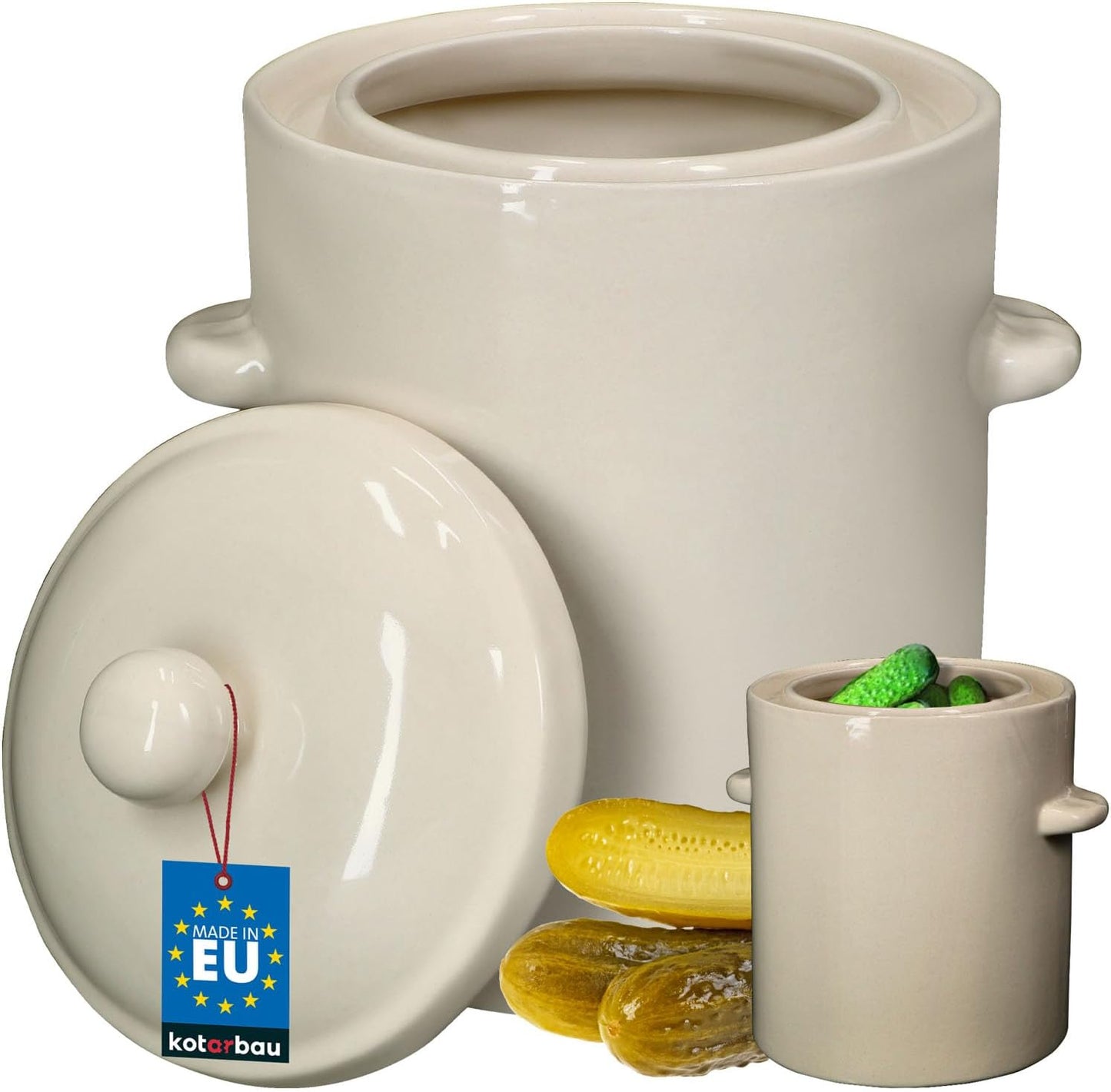 Sauerkrauttopf, 5 L Weiss