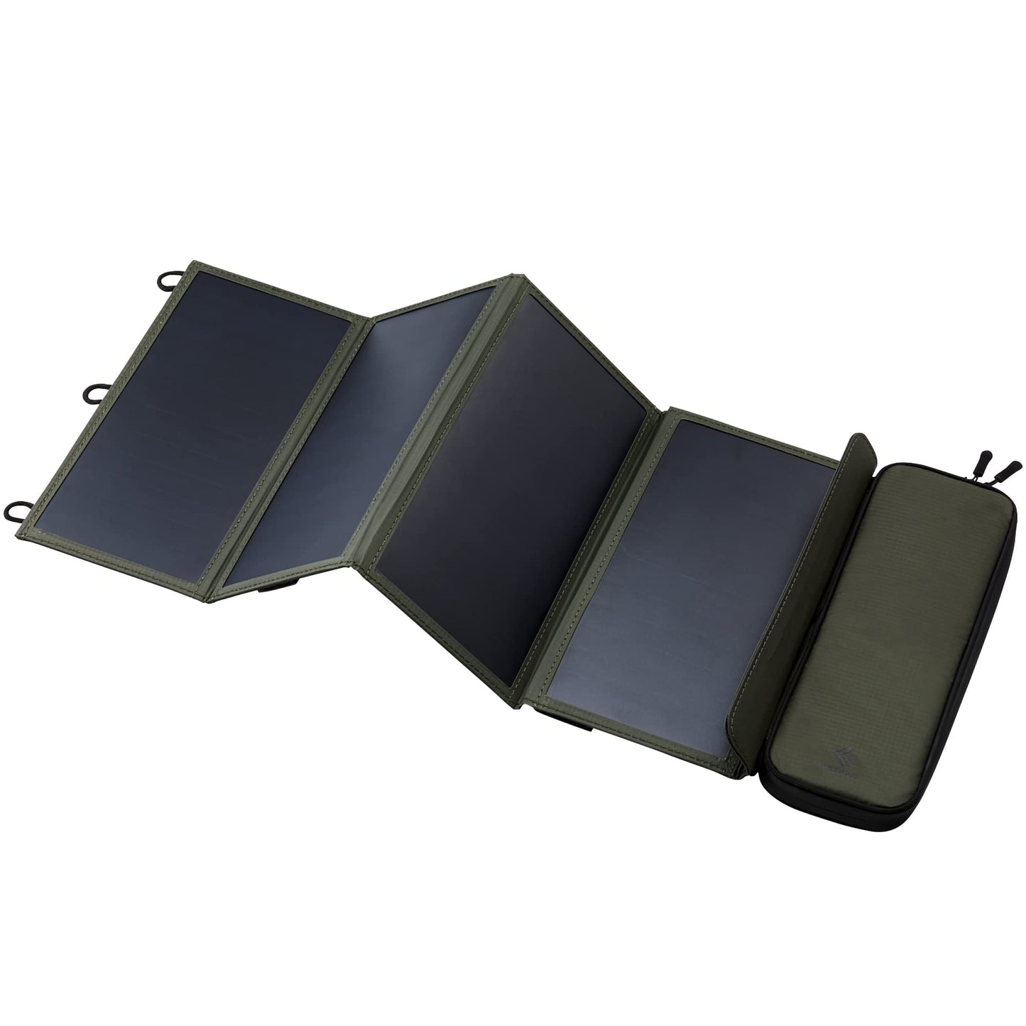 Tragbares Solarmodul mit Dual-USB-A-Ports, 4-panel