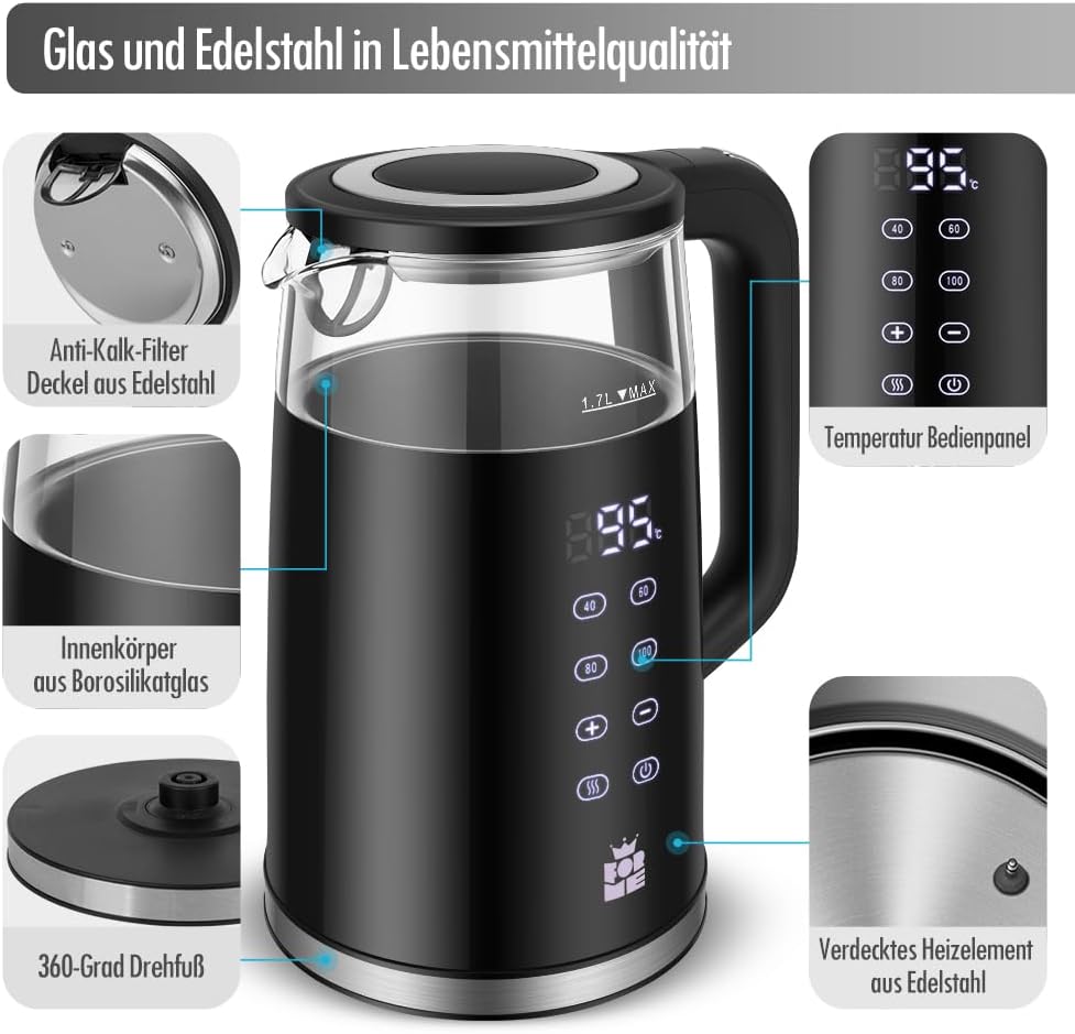 Glaswasserkocher FKG-4017