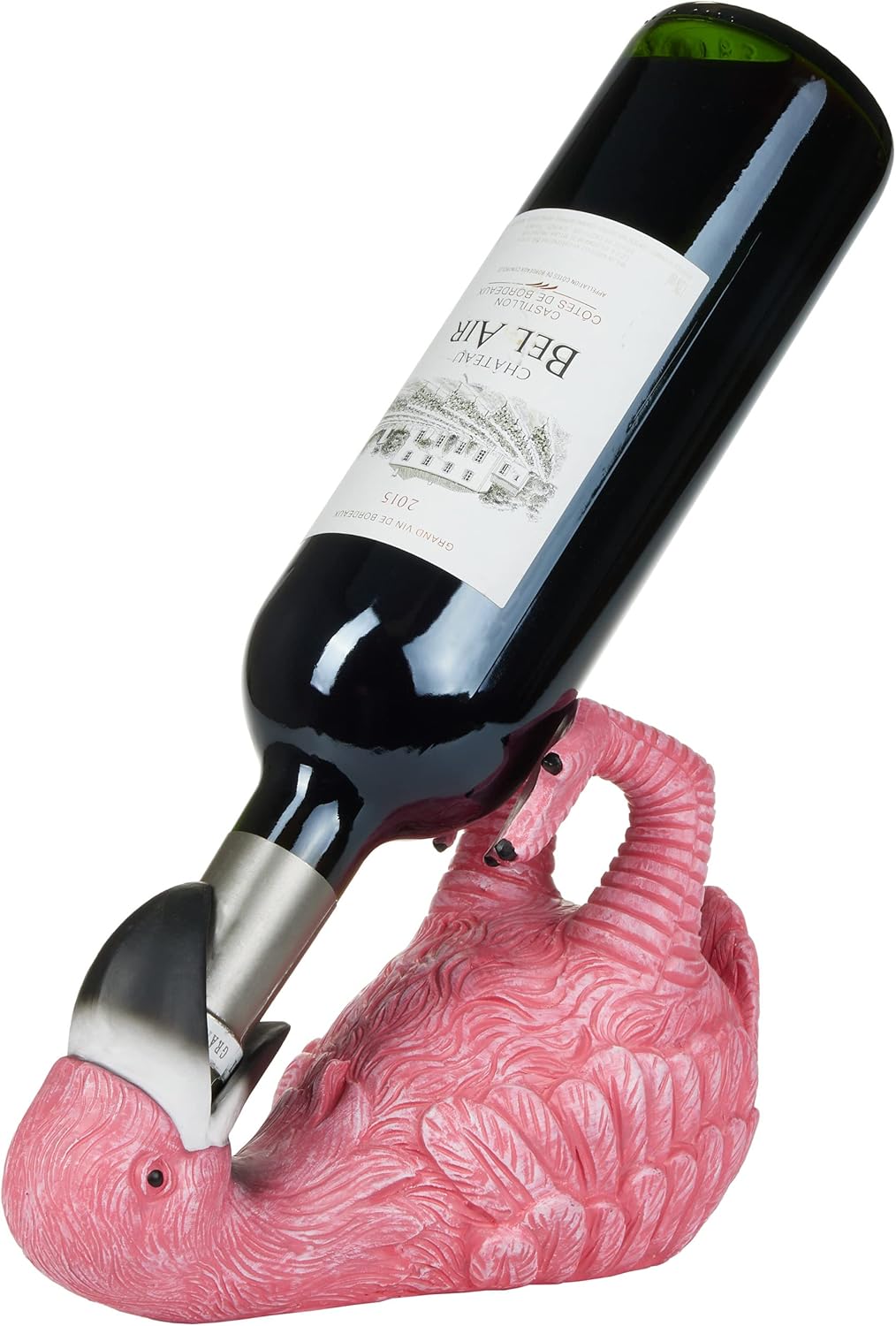 Flaschenhalter trinkende Tiere: Durstiger Flamingo, Flamingo