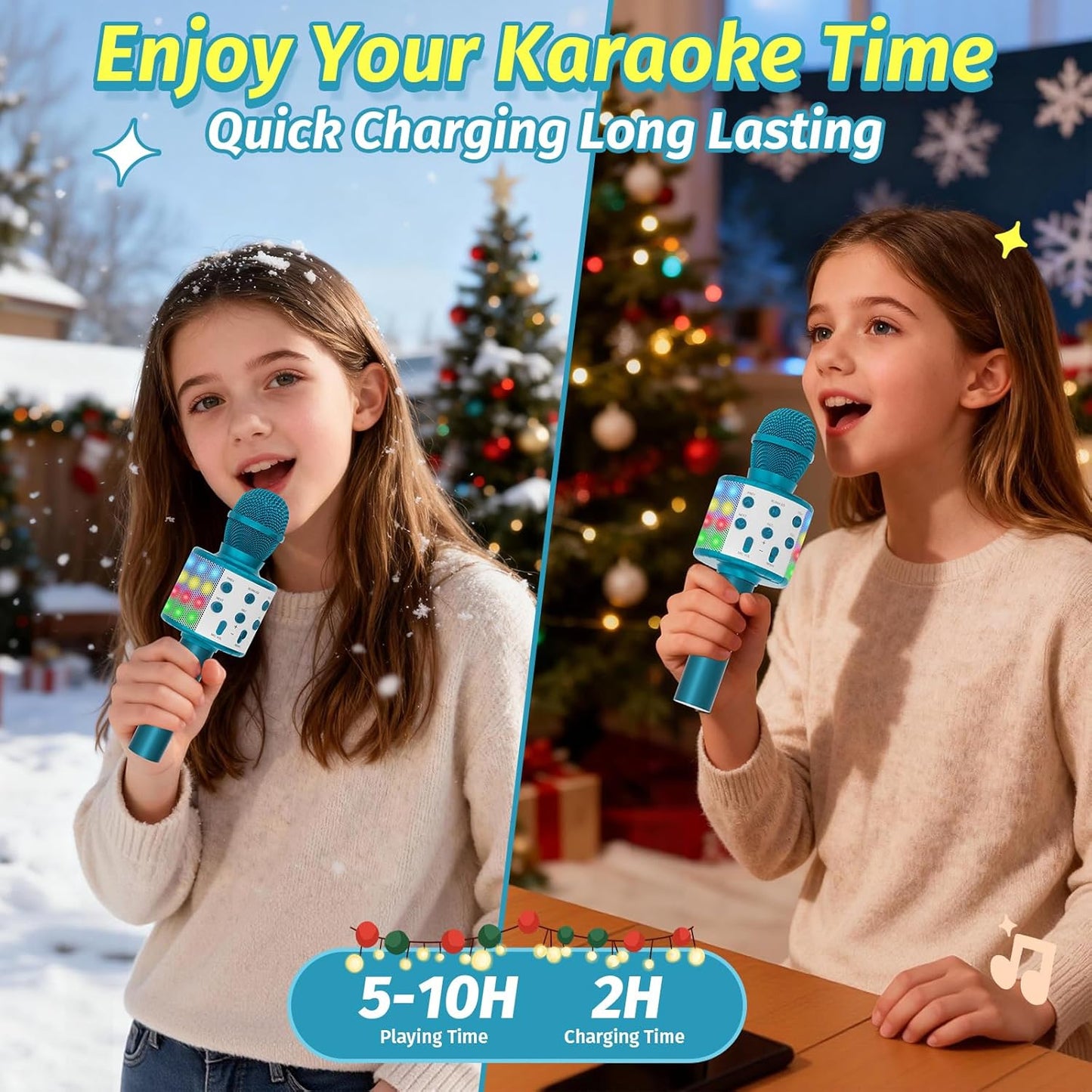 Karaoke-Mikrofon, Blue