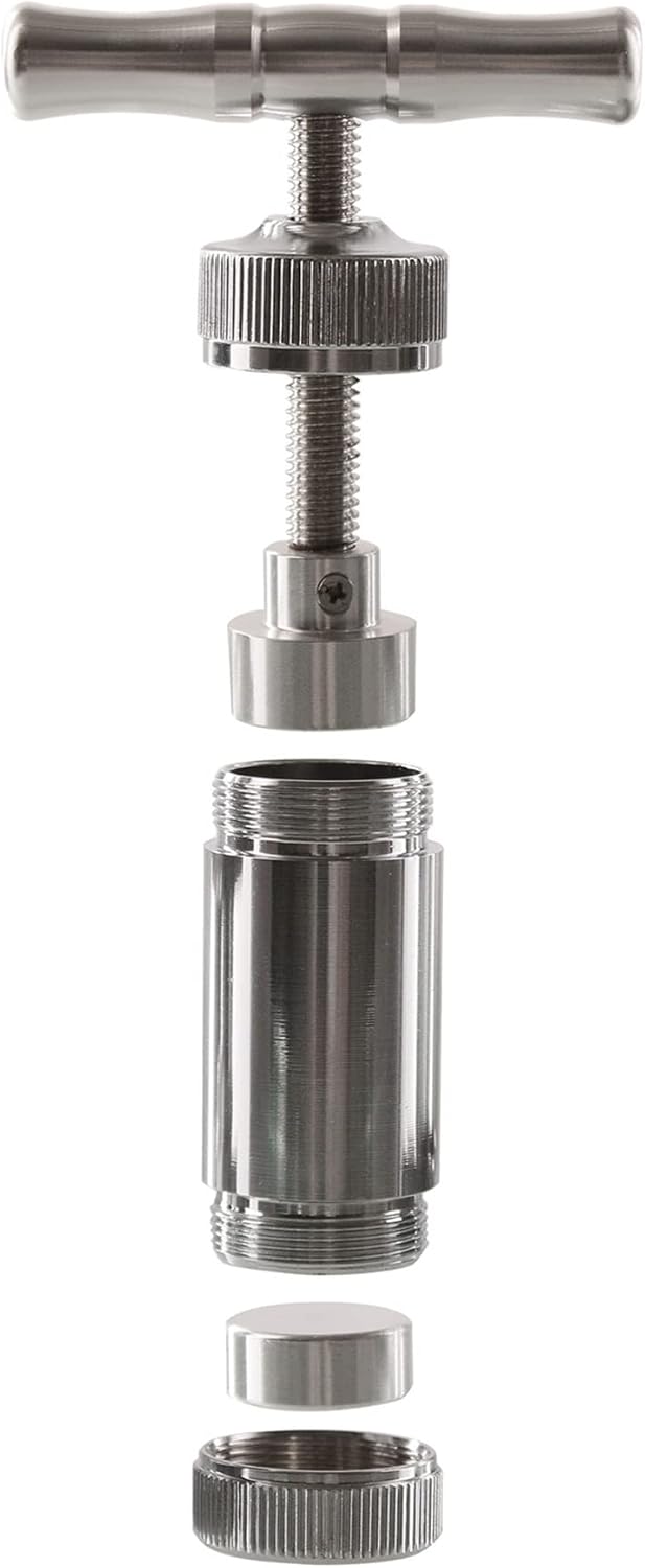 Pollenpresse für Pflanzenmaterial