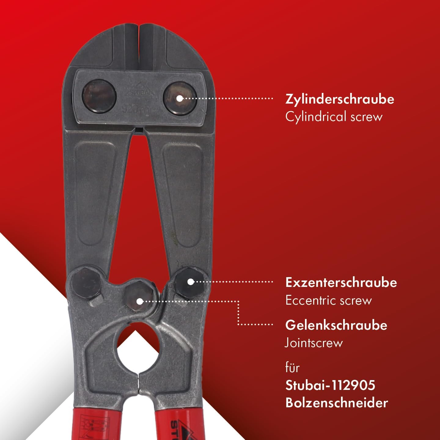Bolzenschneider, 920 mm