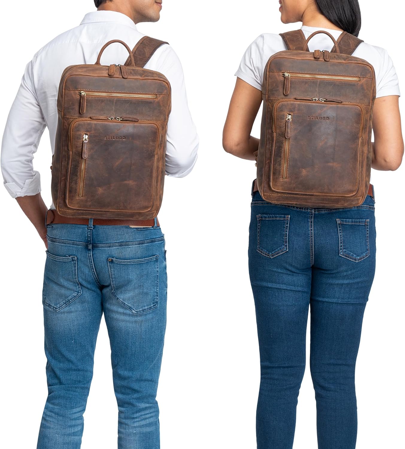 Valera Business-Rucksack, Mittel - Braun