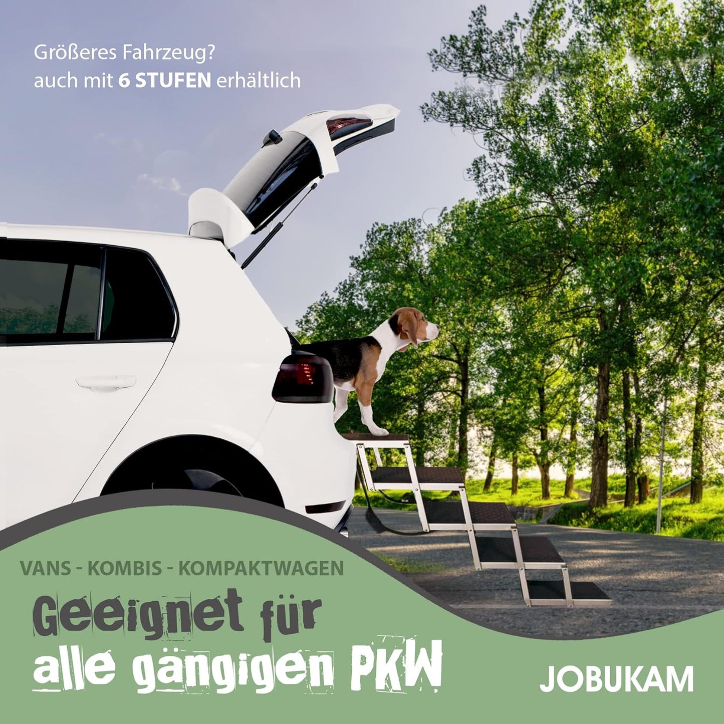 Hundetreppe, 5 Stufen