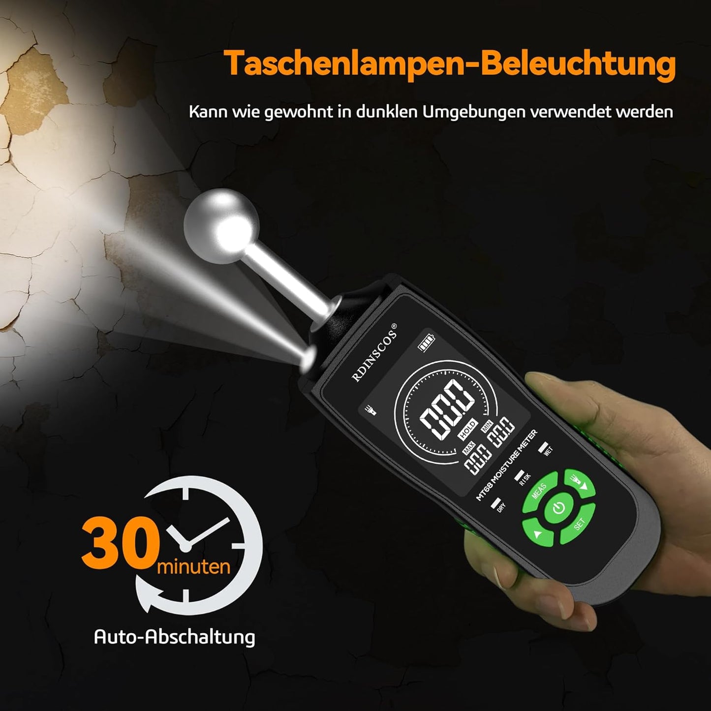 Moisture Meter, Kugelform
