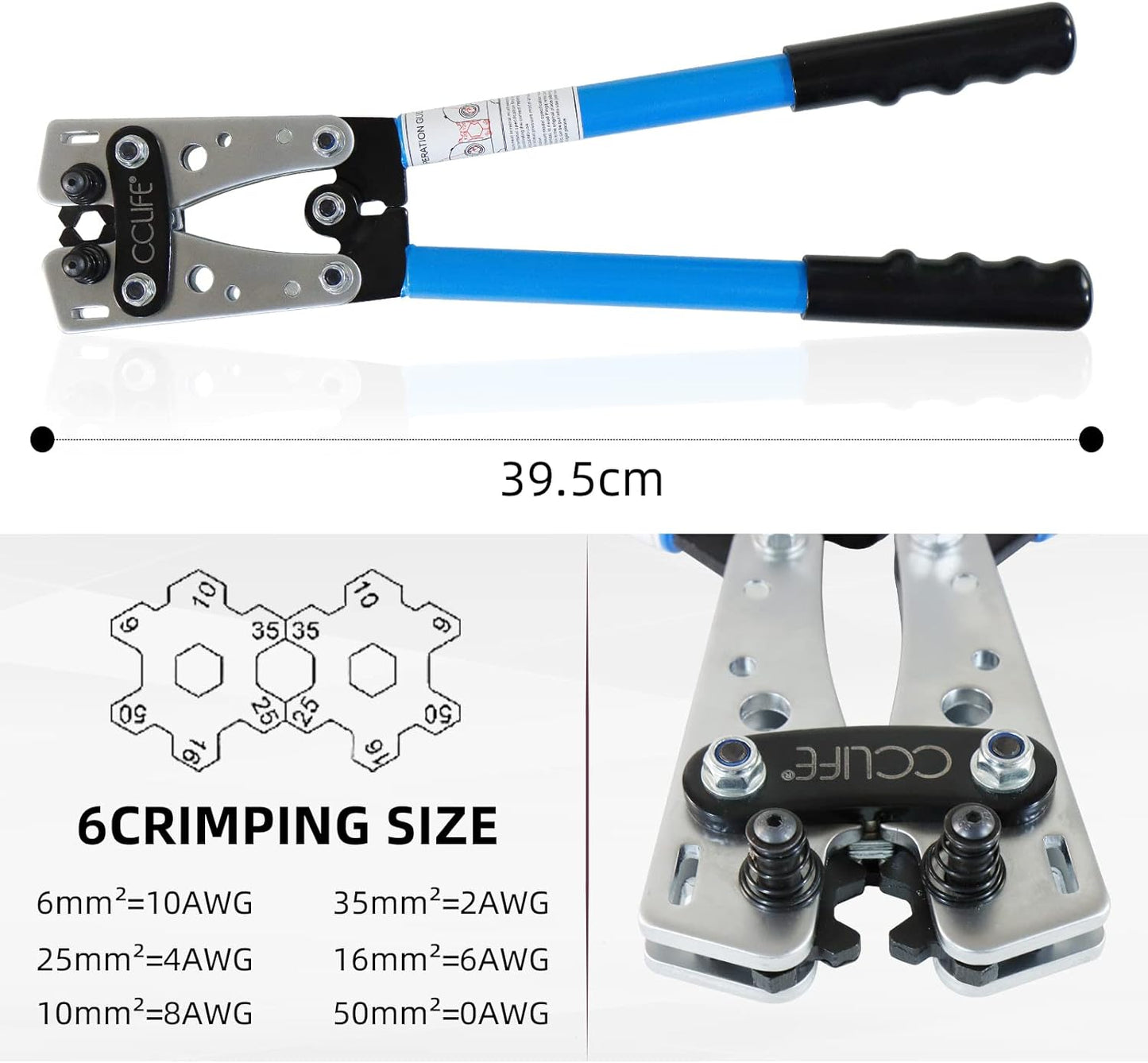 Crimpzange AWG 10-0