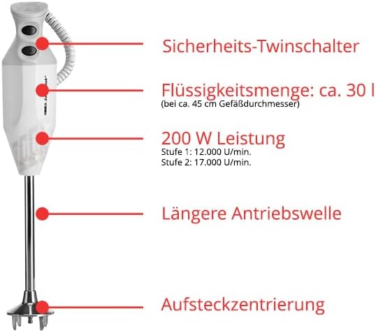 Zauberstab P 200 Profi, Single