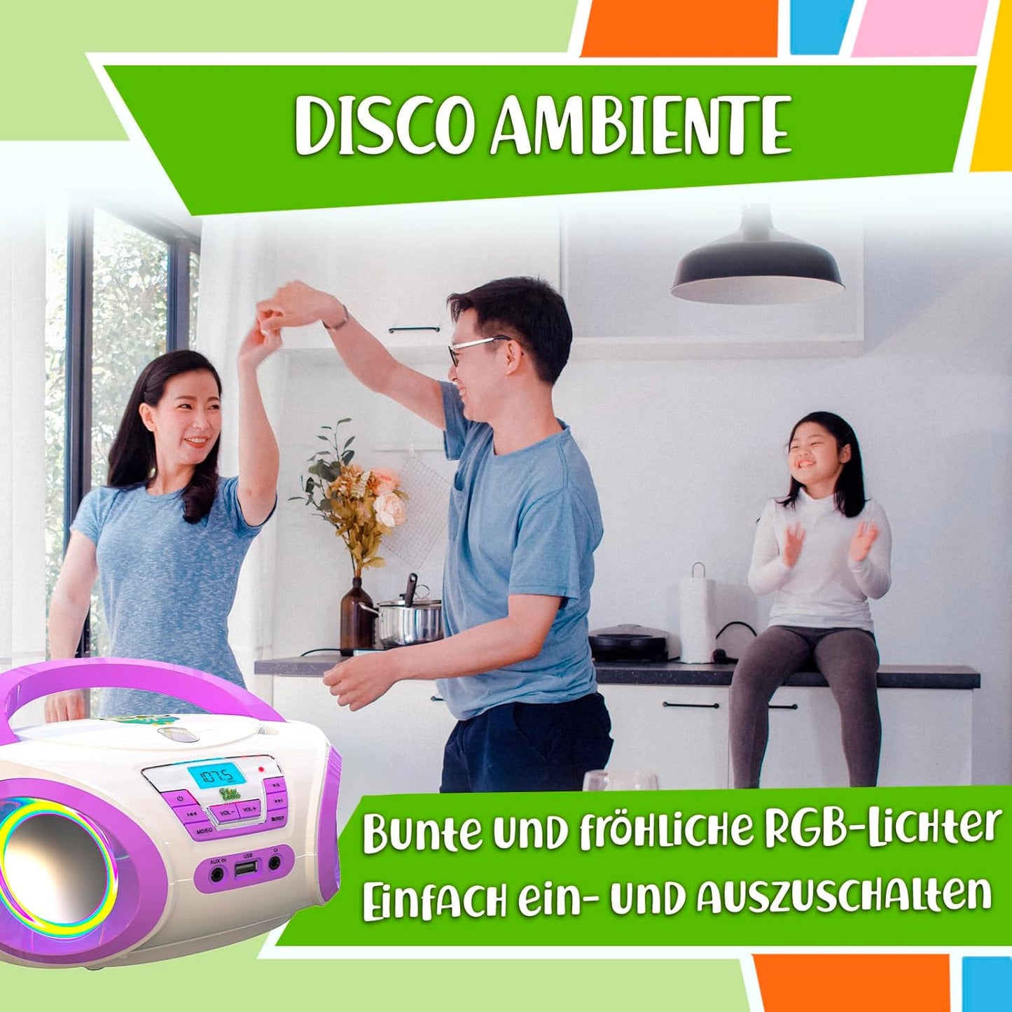 Boombox für Kinder