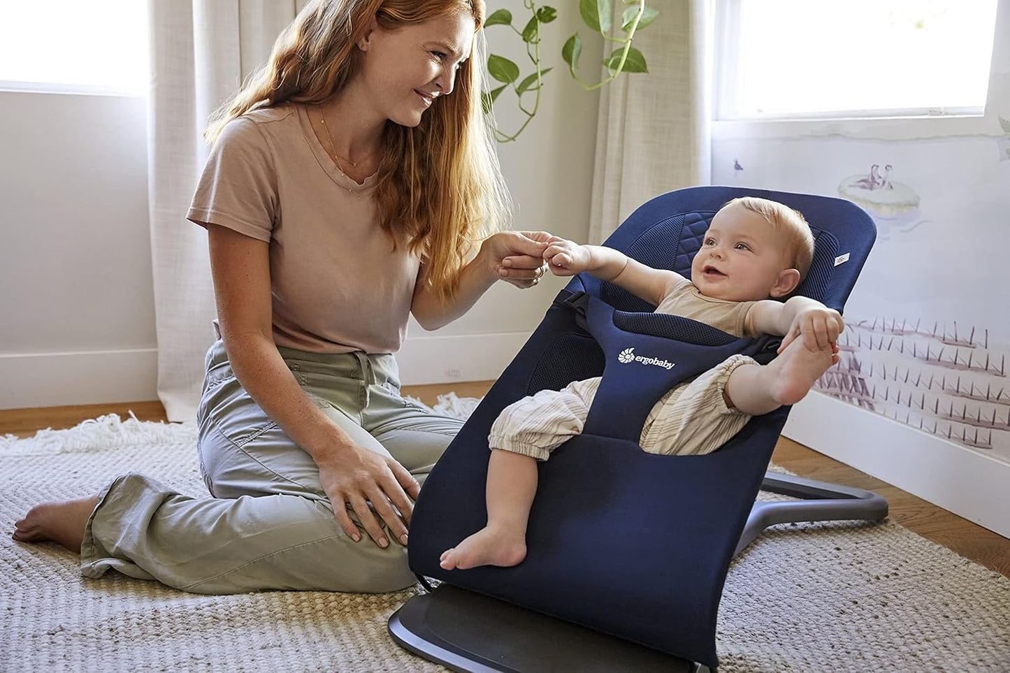 Evolve 3in1 Babywippe, Midnight Blue, Knit