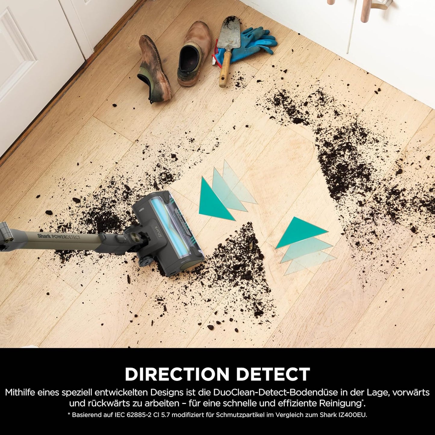 Kabelloser Akkustaubsauger PowerDetect Clean & Empty, PowerDetect Clean & Empty - Enhanced