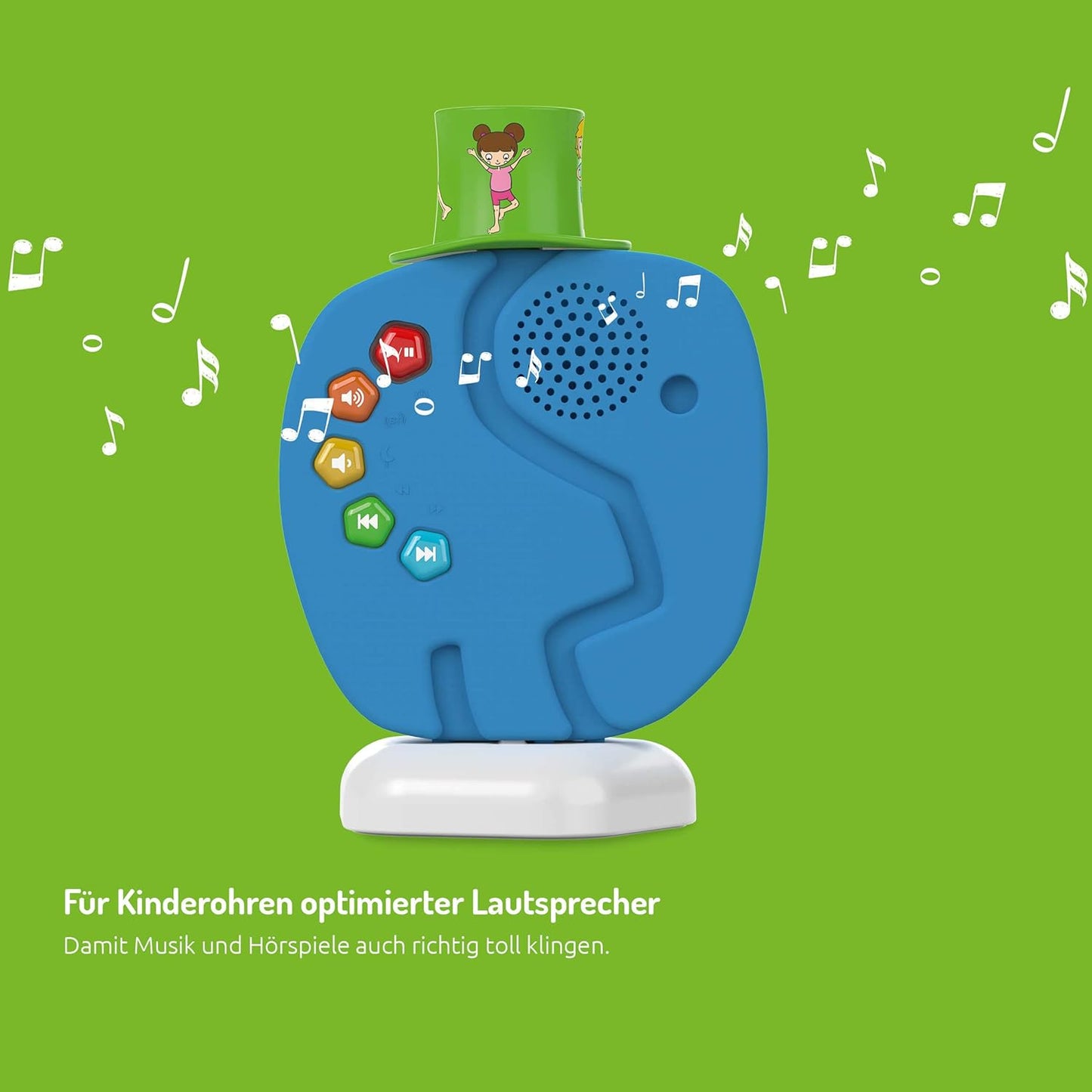 TECHNIFANT Audioplayer & Bluetooth-Lautsprecher, Blau