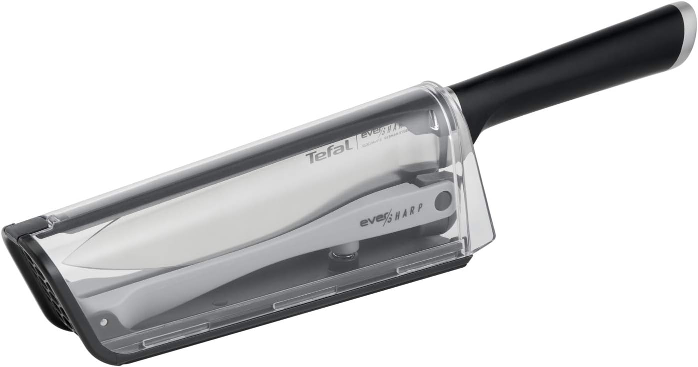 Eversharp Chef-Messer mit Messerschärfer, Eversharp Chef-Messer 16,5 cm + Messerschärfer