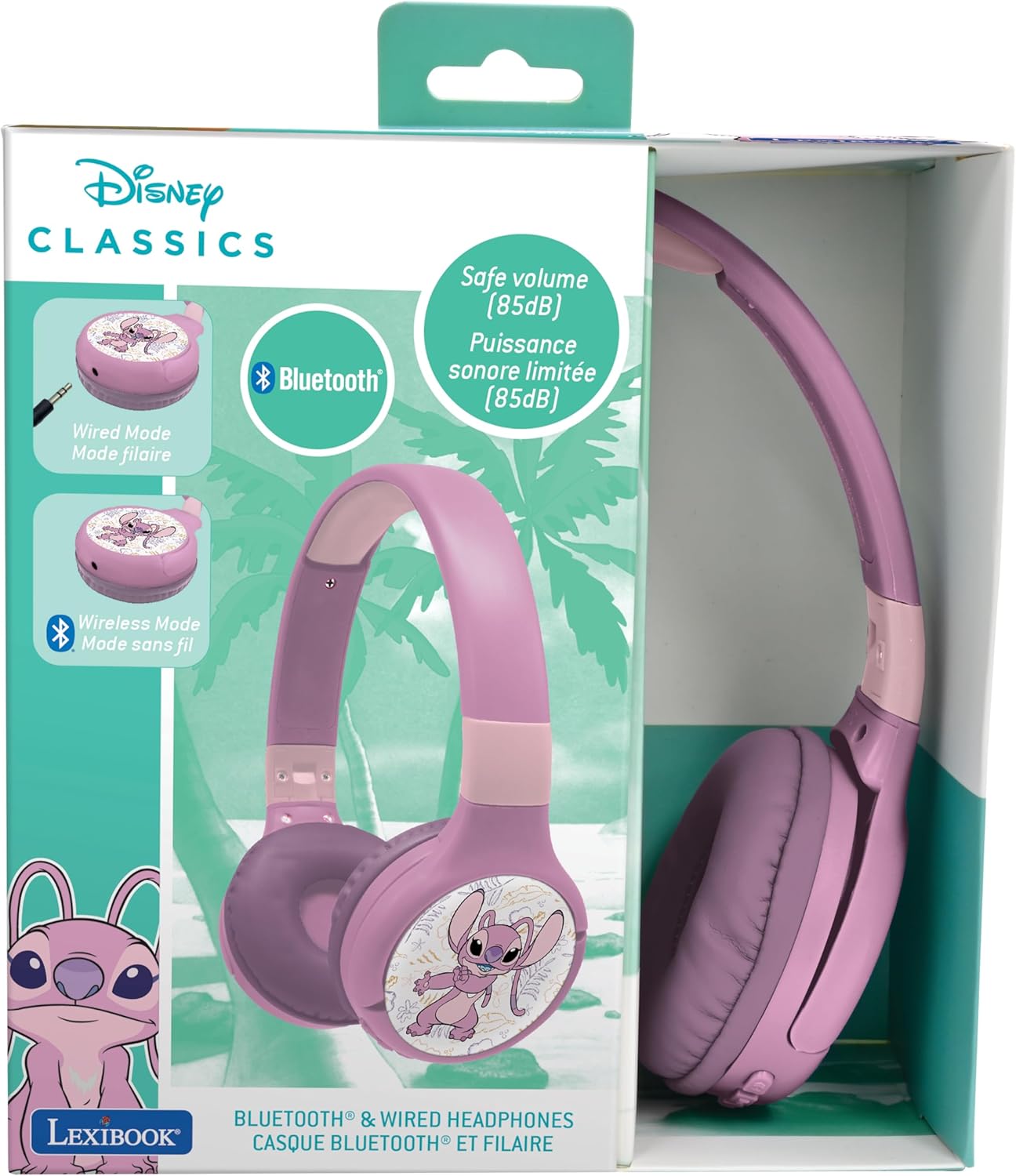 Disney Stitch Bluetooth-Kopfhörer, Disney Stitch - Angel
