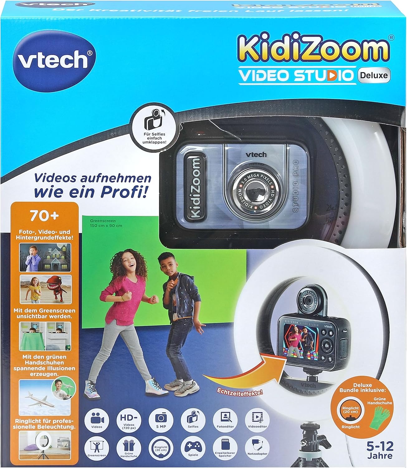 KidiZoom Video Studio Deluxe Bundle